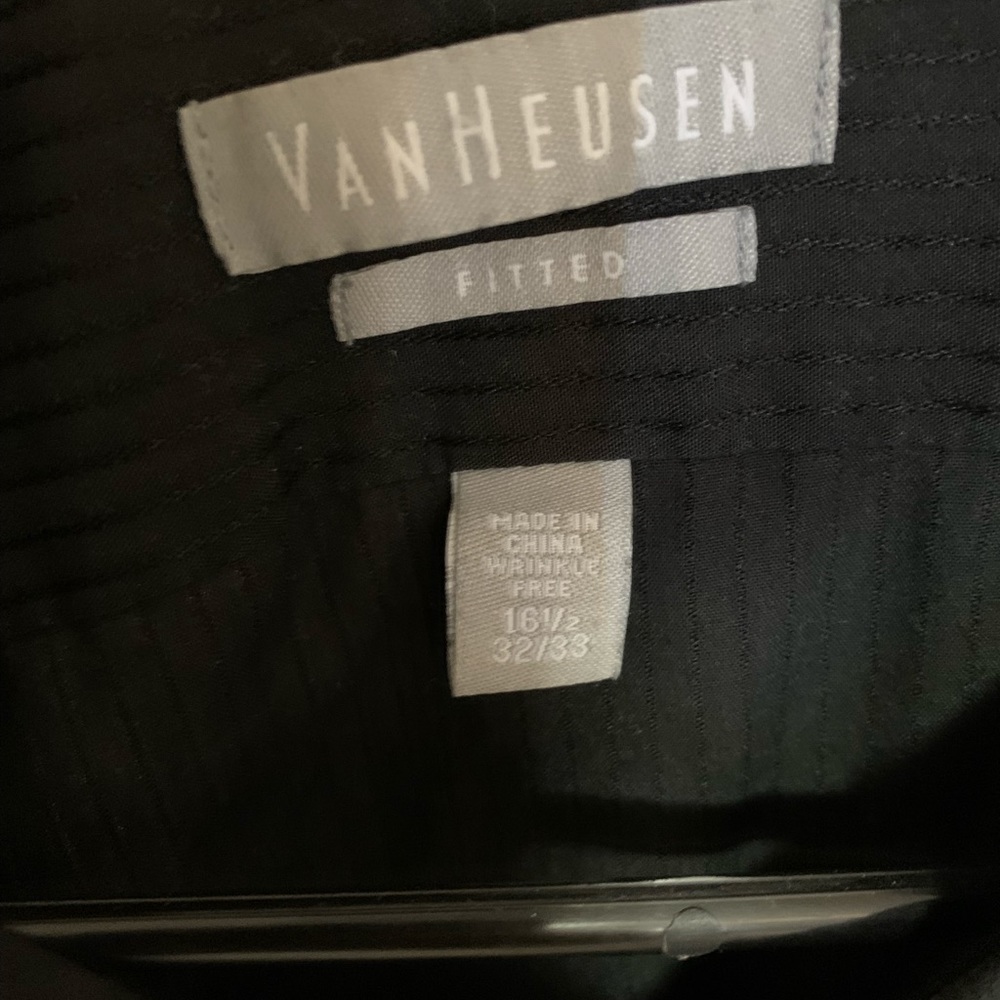 Black Van Heusen Dress shirt